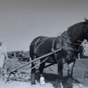 HP Hansen med radrenser cirka 1940