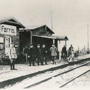 Farris Station bygget omkring 1905