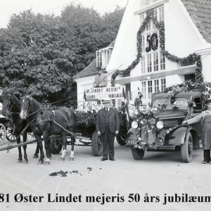 Øster Lindet Mejeris 50-års jubilæum i 1939