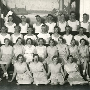Karle- og pigegymnastikholdene, 1935