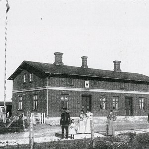 Det tyske toldsted ved Skodborghus, 1908