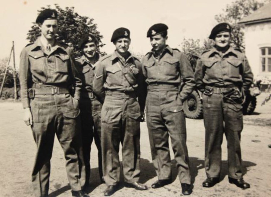 Engelske soldater 1945 (Brændstrup Hjemstavnsforening)