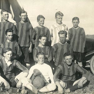 Skodborg II hold 1922 - Sønderjydsk Mester fem år i træk