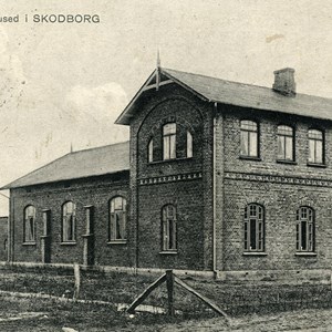 Det gamle forsamlingshus i Skodborg fra 1906
