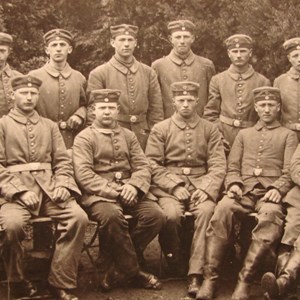 Soldater fra Rødding i Første Verdenskrig 