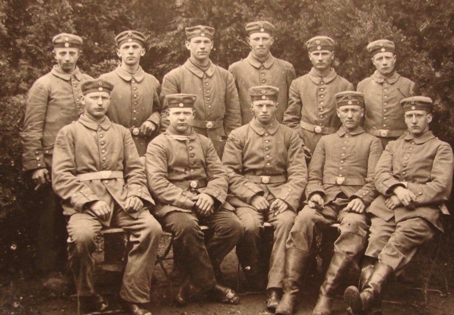Soldater fra Rødding i Første Verdenskrig